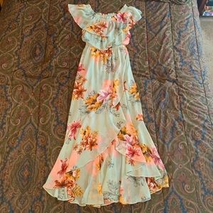 Express Floral Summer Maxi Dress